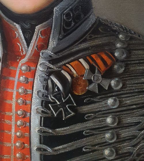 fig 4. Portrait of an Officer c.1870; Attributed to Jan Adam Kruseman (1804-1862)