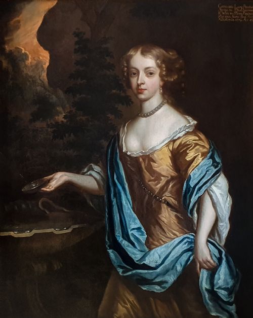 PORTRAIT OF CATHERINE LADY PERCEVAL 16371679 C1661 STUDIO OF SIR PETER LELY 1618 1680 - ADDITIONAL PHOTO 1