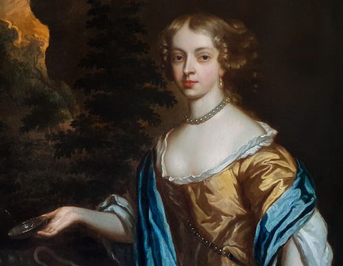 PORTRAIT OF CATHERINE LADY PERCEVAL 16371679 C1661 STUDIO OF SIR PETER LELY 1618 1680 - ADDITIONAL PHOTO 2