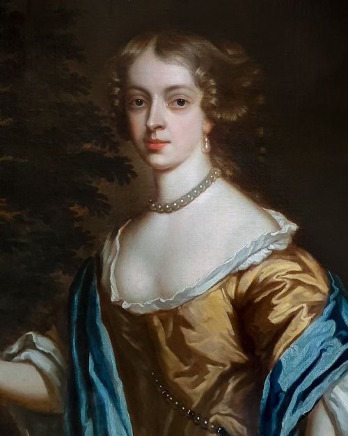PORTRAIT OF CATHERINE LADY PERCEVAL 16371679 C1661 STUDIO OF SIR PETER LELY 1618 1680 - ADDITIONAL PHOTO 3