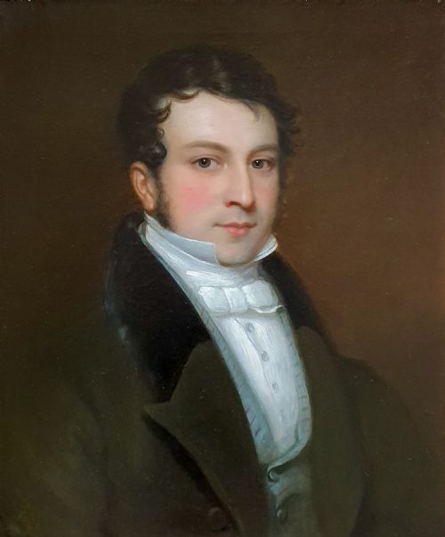 PAIR 2 OF PORTRAITS OF EDMUND LLOYD 17961855 AND CATHERINE LLOYD 18081878 C183343 THOMAS GEORGE C1790C1840 - ADDITIONAL PHOTO 4