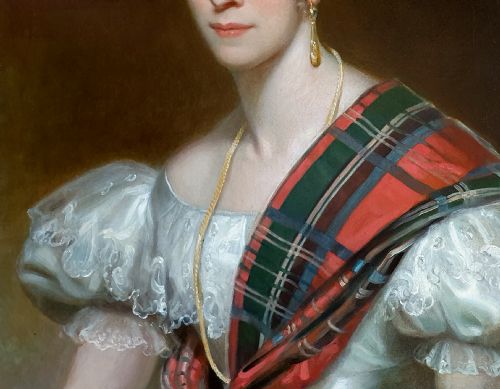 PAIR 2 OF PORTRAITS OF EDMUND LLOYD 17961855 AND CATHERINE LLOYD 18081878 C183343 THOMAS GEORGE C1790C1840 - ADDITIONAL PHOTO 6