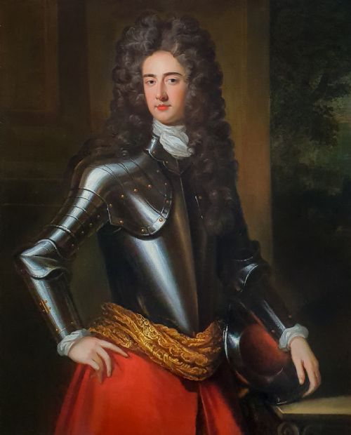 fig 1. Portrait of John Churchill, 1st Duke of Marlborough (1650-1722) c.1695; Charles d'Agar (1669–1723)