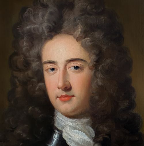 fig 6. Portrait of John Churchill, 1st Duke of Marlborough (1650-1722) c.1695; Charles d'Agar (1669–1723)