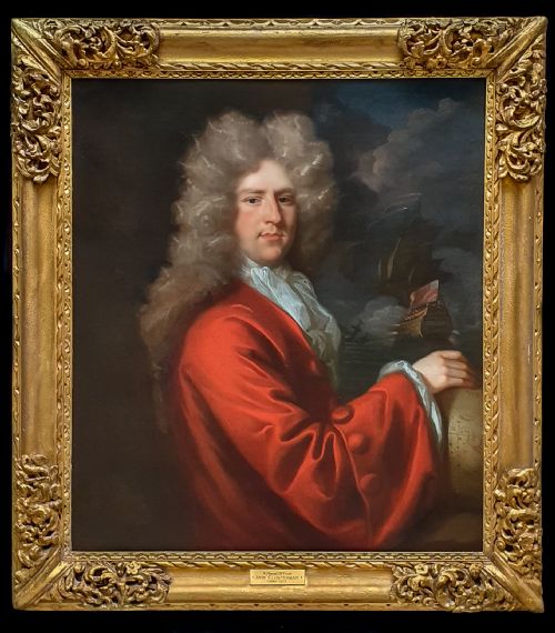 Portrait of a Captain Sir John Munden (C.1645-1719) C.1692; John Closterman (1660-1711)