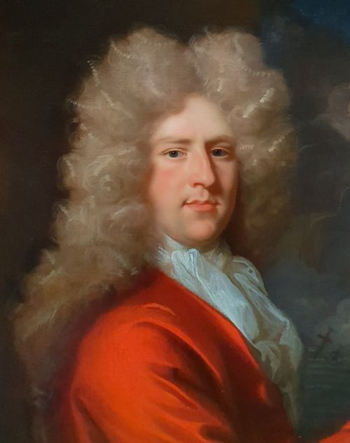 fig 2. Portrait of a Captain Sir John Munden (c.1645-1719) c.1692; John Closterman (1660-1711)