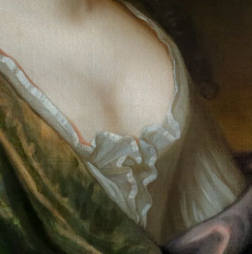 PORTRAIT OF A LADY C1700 CIRCLE OF SIR GODFREY KNELLER 16461723 - ADDITIONAL PHOTO 6