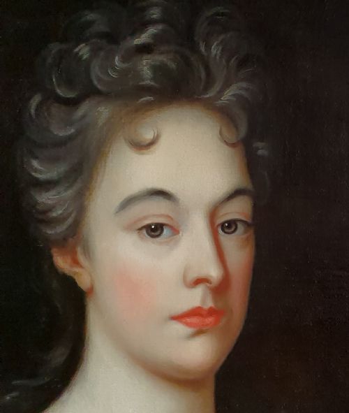 PORTRAIT OF A LADY C1700 CIRCLE OF SIR GODFREY KNELLER 16461723 - ADDITIONAL PHOTO 7