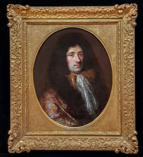 portrait of a gentleman c1680 circle of nicholas de largilierre 16561746 - CATEGORY: ANTIQUE ART - DATED 17TH CENTURY