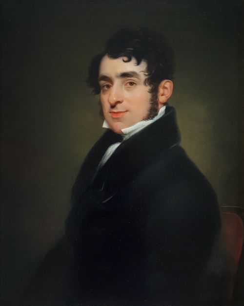 PORTRAIT OF EDWARD HODGES C1815 ENGLISH SCHOOL - ADDITIONAL PHOTO 1