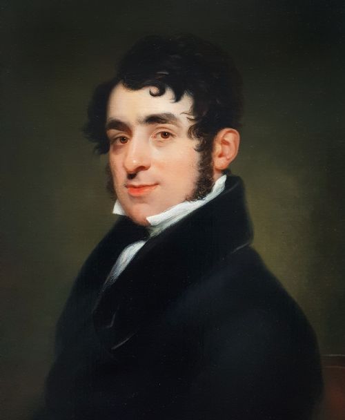 PORTRAIT OF EDWARD HODGES C1815 ENGLISH SCHOOL - ADDITIONAL PHOTO 2