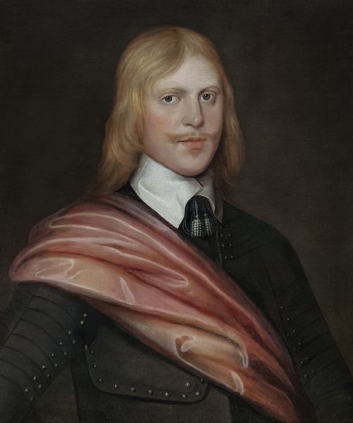 PORTRAIT OF A ROYALIST OFFICER 17TH CENTURY FOLLOWER OF WILLIAM DOBSON 16111646 - ADDITIONAL PHOTO 1