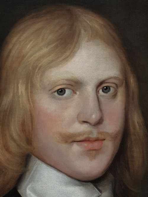 PORTRAIT OF A ROYALIST OFFICER 17TH CENTURY FOLLOWER OF WILLIAM DOBSON 16111646 - ADDITIONAL PHOTO 3