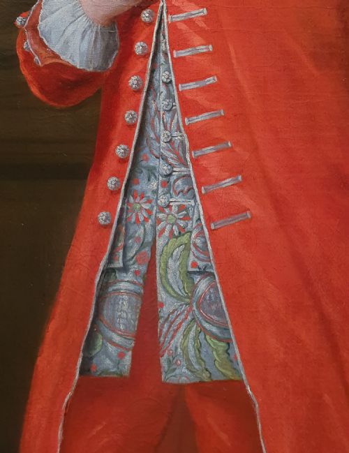 PORTRAIT OF HAMMOND CROSSE 17031785 CIRCA 1744 ATTRIBUTED TO BARTHOLOMEW DANDRIDGE 1691C1754 - ADDITIONAL PHOTO 3