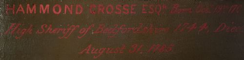 PORTRAIT OF HAMMOND CROSSE 17031785 CIRCA 1744 ATTRIBUTED TO BARTHOLOMEW DANDRIDGE 1691C1754 - ADDITIONAL PHOTO 4