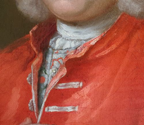 PORTRAIT OF HAMMOND CROSSE 17031785 CIRCA 1744 ATTRIBUTED TO BARTHOLOMEW DANDRIDGE 1691C1754 - ADDITIONAL PHOTO 6