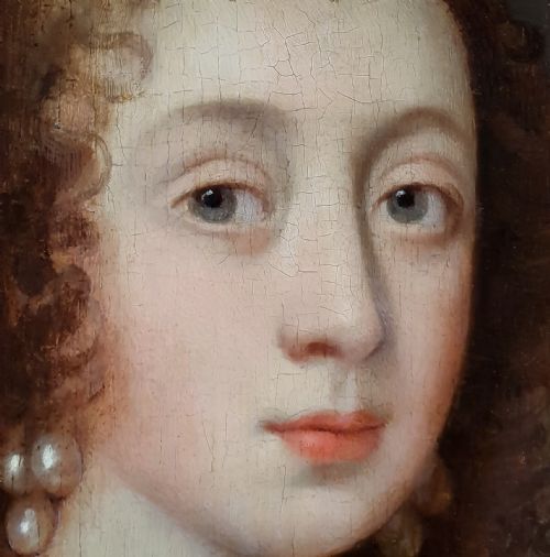 PORTRAIT OF ELIZABETH CAVENDISH COUNTESS OF DEVONSHIRE 16191689 17TH CENTURYATTRIBUTED TO THEODORE RUSSELL 161416889 - ADDITIONAL PHOTO 1