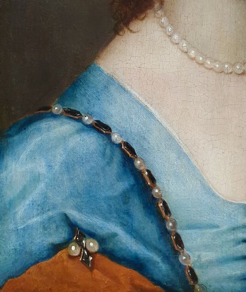 PORTRAIT OF ELIZABETH CAVENDISH COUNTESS OF DEVONSHIRE 16191689 17TH CENTURYATTRIBUTED TO THEODORE RUSSELL 161416889 - ADDITIONAL PHOTO 2