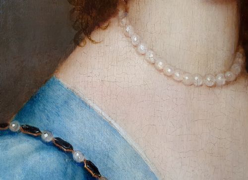 PORTRAIT OF ELIZABETH CAVENDISH COUNTESS OF DEVONSHIRE 16191689 17TH CENTURYATTRIBUTED TO THEODORE RUSSELL 161416889 - ADDITIONAL PHOTO 3