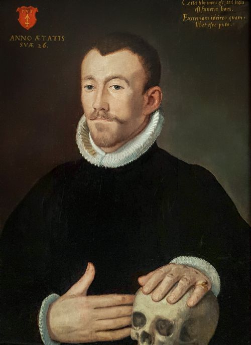 16TH CENTURY PORTRAIT OF A GENTLEMAN FOLLOWER OF PIETER JANSZ POURBUS C15231584 - ADDITIONAL PHOTO 1