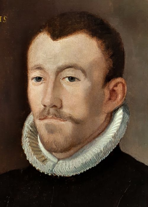16TH CENTURY PORTRAIT OF A GENTLEMAN FOLLOWER OF PIETER JANSZ POURBUS C15231584 - ADDITIONAL PHOTO 2