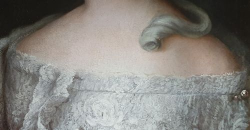 PORTRAIT OF THE DUCHESS OF BRUNSWICKWOLFENBTTEL 17151797 C1730 CIRCLE OF ANTOINE PESNE 16831757 - ADDITIONAL PHOTO 4