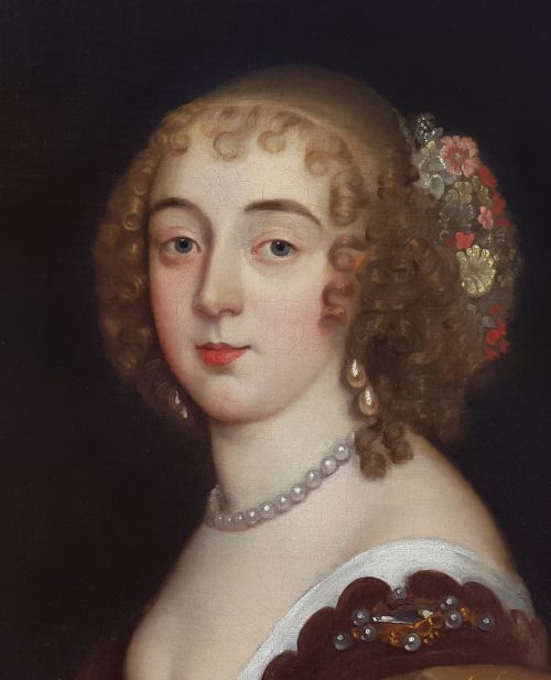 17TH CENTURY PORTRAIT OF THE COUNTESS OF SUNDERLAND 16171684 AFTER ANTHONY VAN DYKE 15991641 - ADDITIONAL PHOTO 5