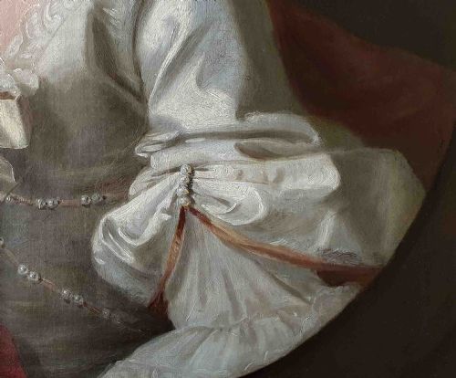 fig 3. Portrait of a Lady c.1750; Follower of Allan Ramsay (1713-1784)