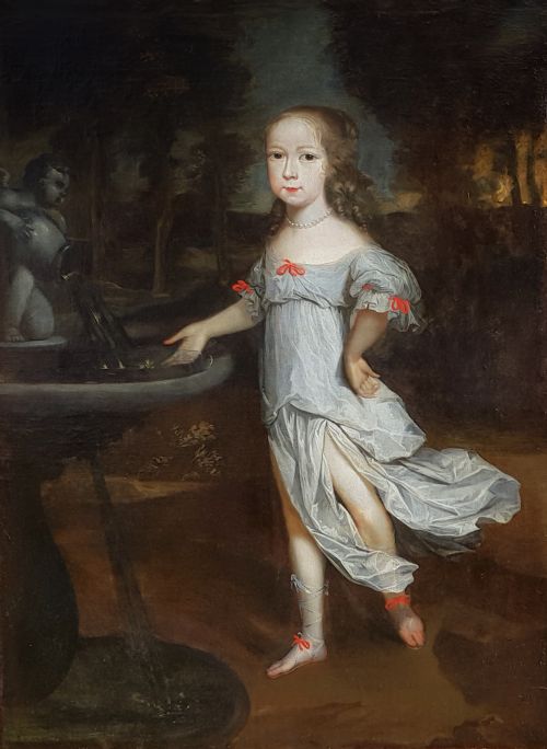 PORTRAIT OF LOUISE DE LVISLERAN C1662 CIRCLE OF ABRAHAM VAN DER TEMPEL C16221672 - ADDITIONAL PHOTO 3