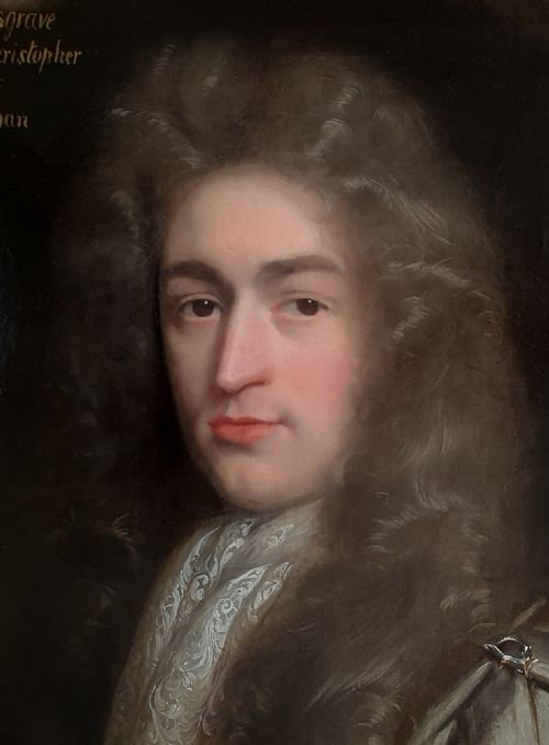 fig 5. Portrait of Christopher Musgrave (1664-1718) c.1690; John Riley (1646-1691)