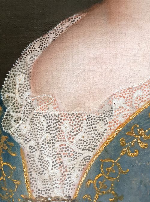 PORTRAIT OF A LADY CIRCA 1680 CIRCLE OF FRANCOIS DE TROY 16451730 - ADDITIONAL PHOTO 6