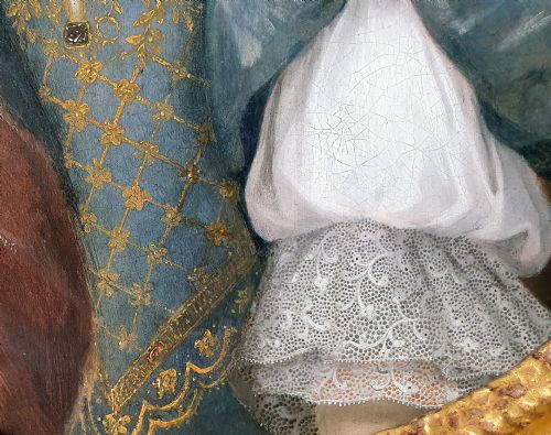 PORTRAIT OF A LADY CIRCA 1680 CIRCLE OF FRANCOIS DE TROY 16451730 - ADDITIONAL PHOTO 7