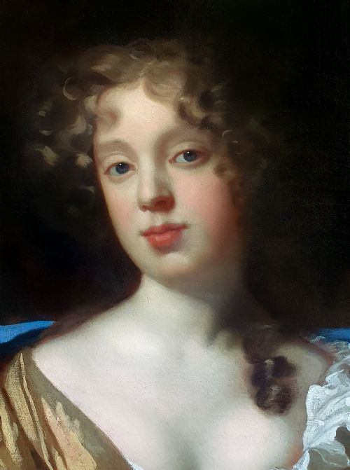 PORTRAIT OF CATHERINE WATSON COUNTESS OF ROCKINGTON 16581695 C1677 STUDIO OF SIR PETER LELY 16181680 - ADDITIONAL PHOTO 6