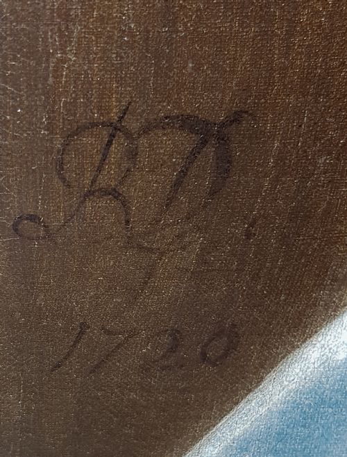 PORTRAIT OF TIMOTHY MORTIMER SIGNED DATED 1720 ROBERT DELLOW C16961736 - ADDITIONAL PHOTO 4