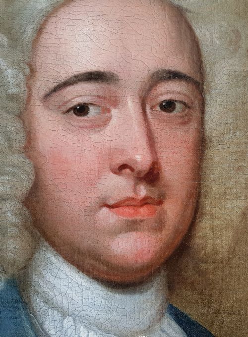 PORTRAIT OF TIMOTHY MORTIMER SIGNED DATED 1720 ROBERT DELLOW C16961736 - ADDITIONAL PHOTO 5