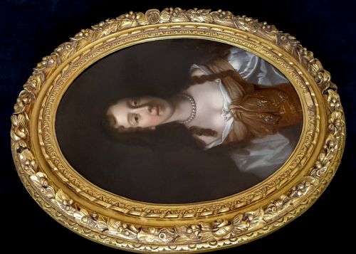 PORTRAIT OF A LADY 17TH CENTURY FOLLOWER OF SIR PETER LELY 16181680 - ADDITIONAL PHOTO 2