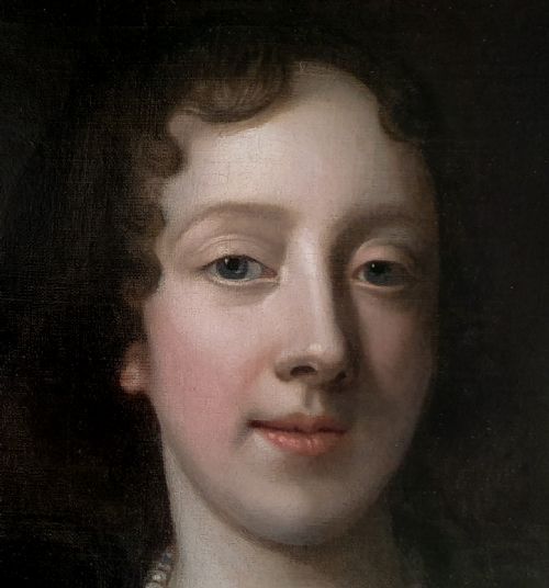 PORTRAIT OF A LADY 17TH CENTURY FOLLOWER OF SIR PETER LELY 16181680 - ADDITIONAL PHOTO 6