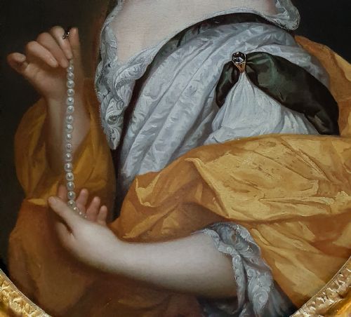 PORTRAIT OF MARIE MANCINI C1660 STUDIO OF PIERRE MIGNARD 16121695 - ADDITIONAL PHOTO 2