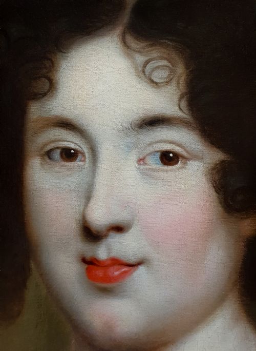 PORTRAIT OF MARIE MANCINI C1660 STUDIO OF PIERRE MIGNARD 16121695 - ADDITIONAL PHOTO 4