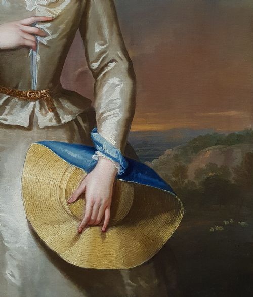 PORTRAIT OF HANNAH CLEMENTS AS A SHEPHERDESS C1730 BY CHARLES JERVAS 16751739 - ADDITIONAL PHOTO 6