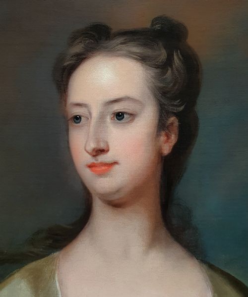 PORTRAIT OF HANNAH CLEMENTS AS A SHEPHERDESS C1730 BY CHARLES JERVAS 16751739 - ADDITIONAL PHOTO 7