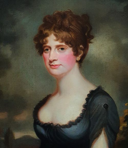 PORTRAIT OF HARRIET ROBINSON 17871820 C1820 CIRCLE OF SIR WILLIAM BEECHEY RA 17531839 - ADDITIONAL PHOTO 3