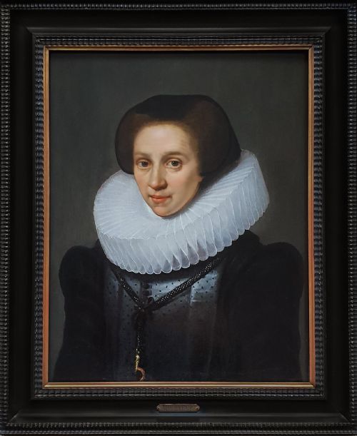 Portrait of a Lady Circa 1620; Attributed to Michiel Jansz Van Mierevelt (1567-1641)