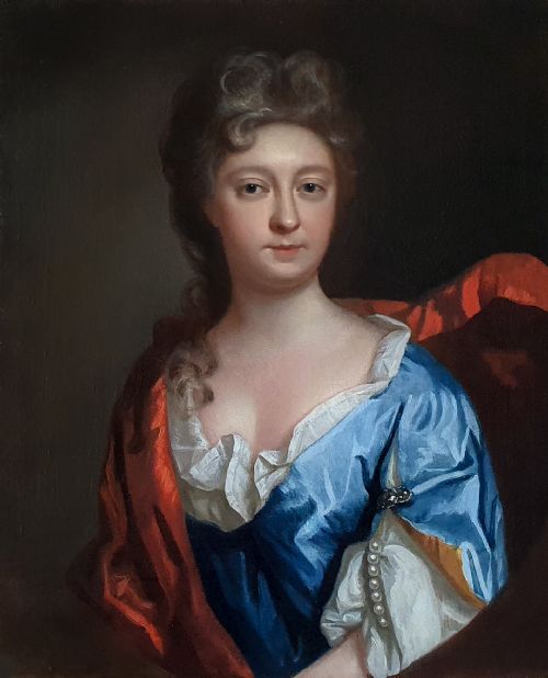 fig 2. Portrait of a Lady of the Vavasour Family c.1695; By Thomas Murray (1663–1735)