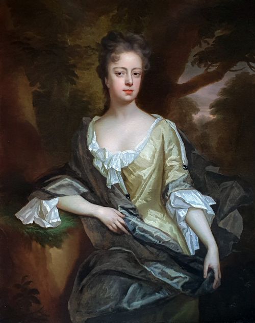 PORTRAIT OF LADY CATHERINE STANHOPE CLARKE 16751728 C1700 BY MICHAEL DAHL 16591743 - ADDITIONAL PHOTO 1