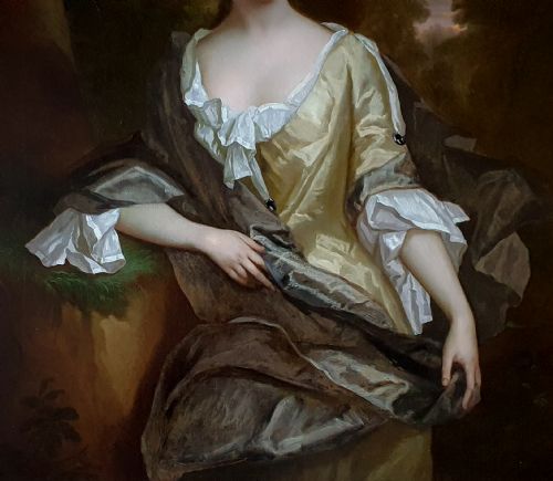 PORTRAIT OF LADY CATHERINE STANHOPE CLARKE 16751728 C1700 BY MICHAEL DAHL 16591743 - ADDITIONAL PHOTO 2