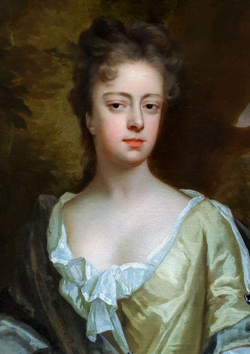 PORTRAIT OF LADY CATHERINE STANHOPE CLARKE 16751728 C1700 BY MICHAEL DAHL 16591743 - ADDITIONAL PHOTO 4