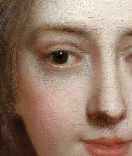 PORTRAIT OF A LADY C1720 CIRCLE OF JONATHAN RICHARDSON 16671745 - ADDITIONAL PHOTO 4