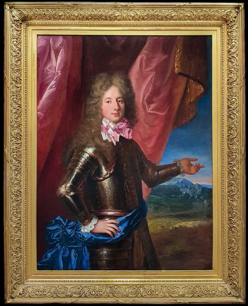 portrait of a young nobleman in armour c1690s studio of francois de troy 16451730 - CATEGORY: ANTIQUE ART - DATED 17TH CENTURY