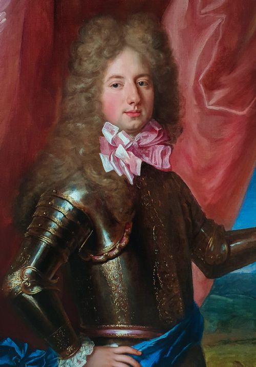 PORTRAIT OF A YOUNG NOBLEMAN IN ARMOUR C1690S STUDIO OF FRANCOIS DE TROY 16451730 - ADDITIONAL PHOTO 5